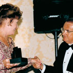 Mary Higgins Clark, Author with Mike Roarty